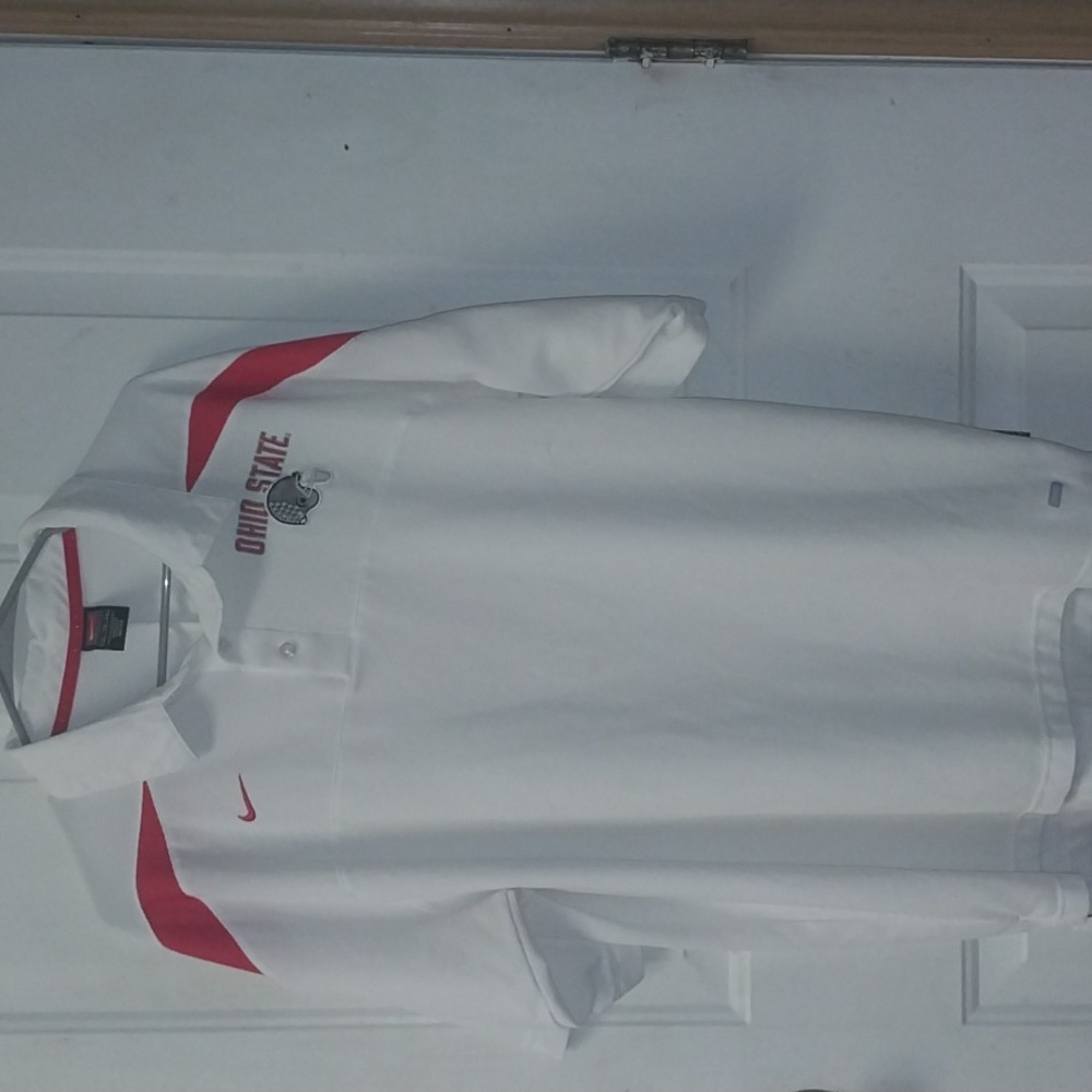 Nike Authentic Team Apparel Men's XL Dri-Fit Ohio St. Polo. Football🏉